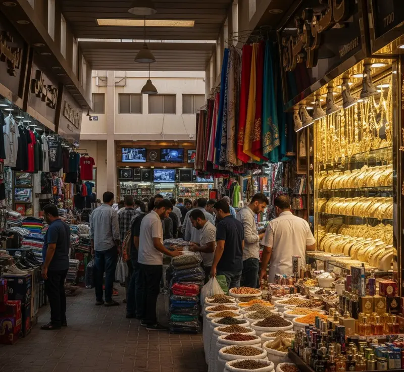 تنوع کالاهای بازار مرشد برای هر سلیقه ای