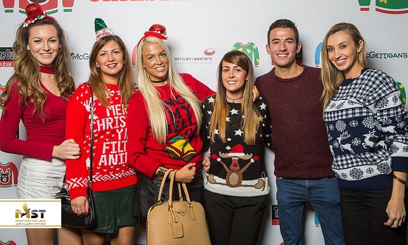 جشن سالانه پلیورهای کریسمس در McGettigan