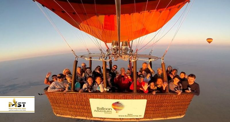 پرواز با بالن در دبی