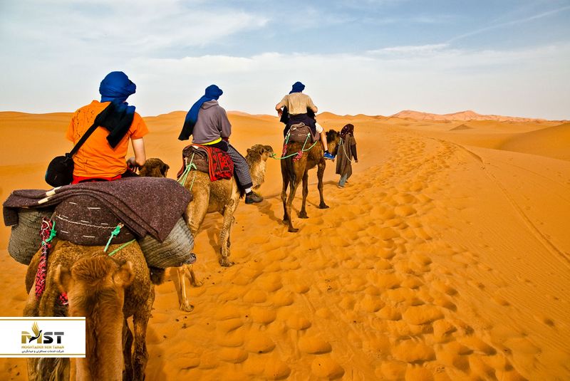 شترسواری در جشنواره کویر در دبی