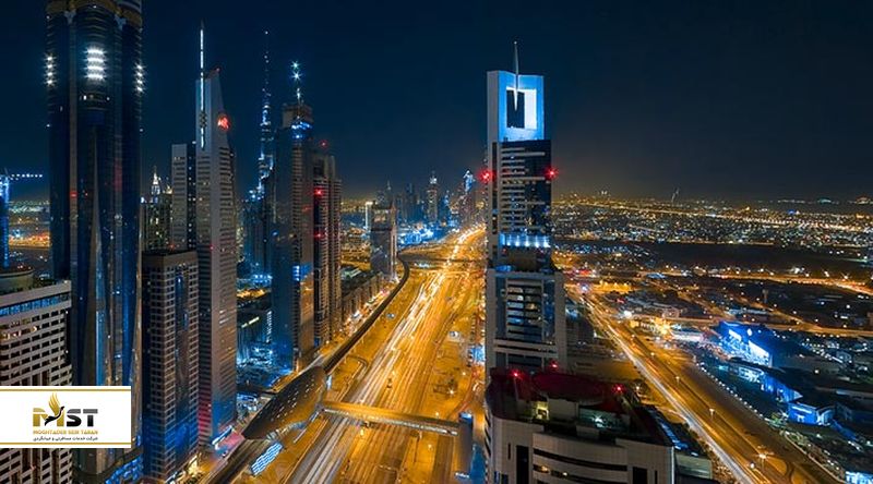 خیابان شیخ&zwnj;زائد در دبی