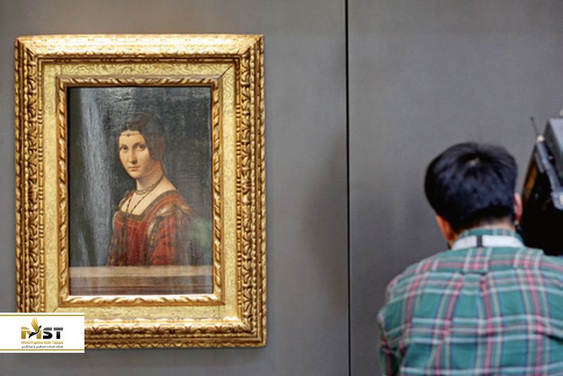 تابلوی نقاشی داوینچی در لوور ابوظبی