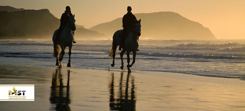 اسب سواری در صحرا