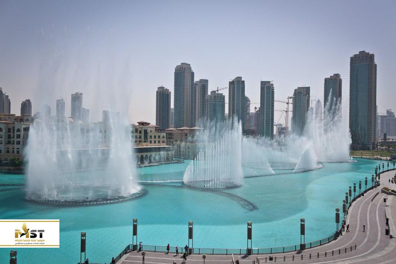 آبنمای موزیکال دبی