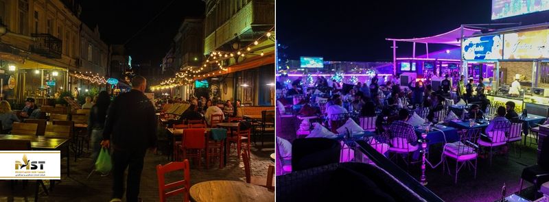 شب&zwnj;های زنده در تفلیس