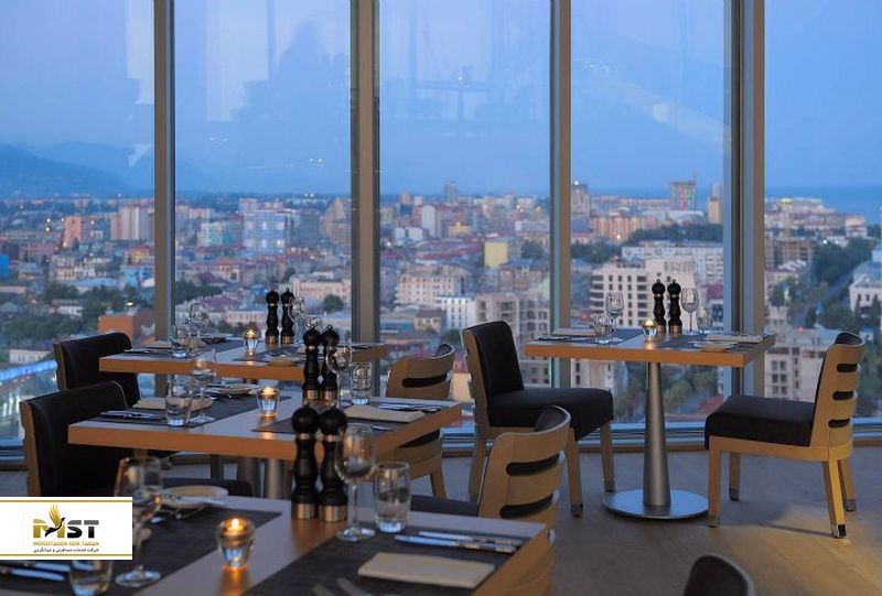 رستوران ابرها در باتومی