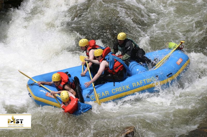 رفتینگ در آبهای خروشان