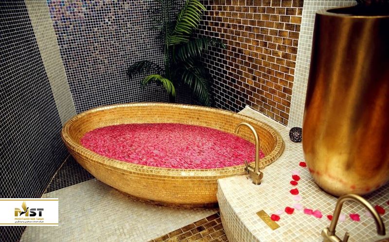 حمام طلایی کلئوپاترا جینو پارادایس تفلیس