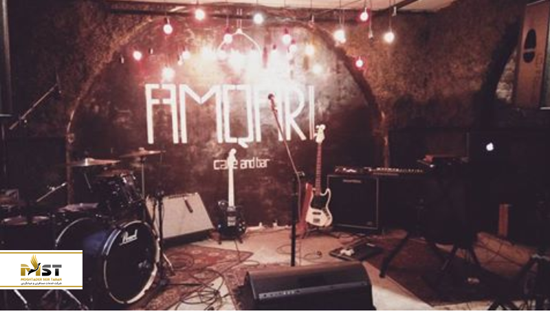 کافه زیرزمینی Amqari