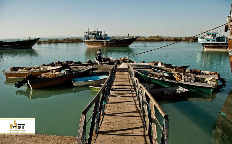بندر لافت در جزیره قشم