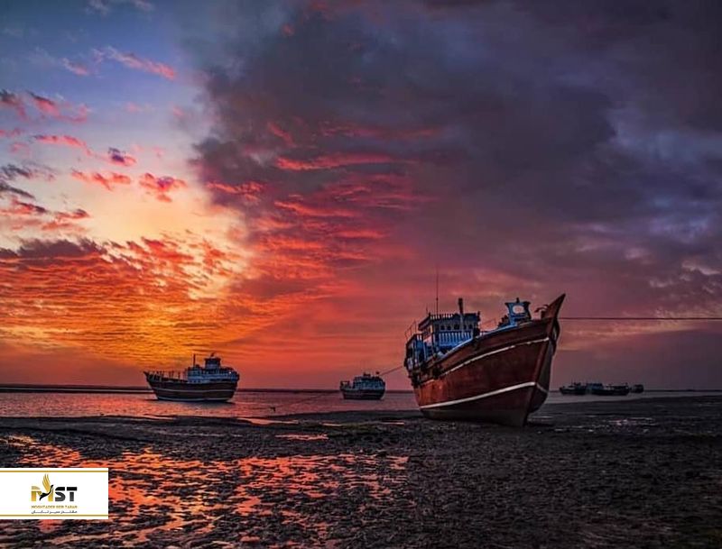 بندر لافت در جزیره قشم