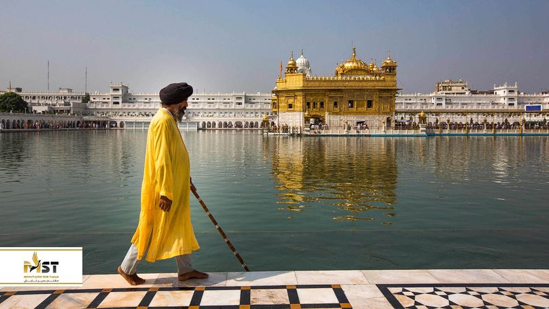 معبد طلایی در هند