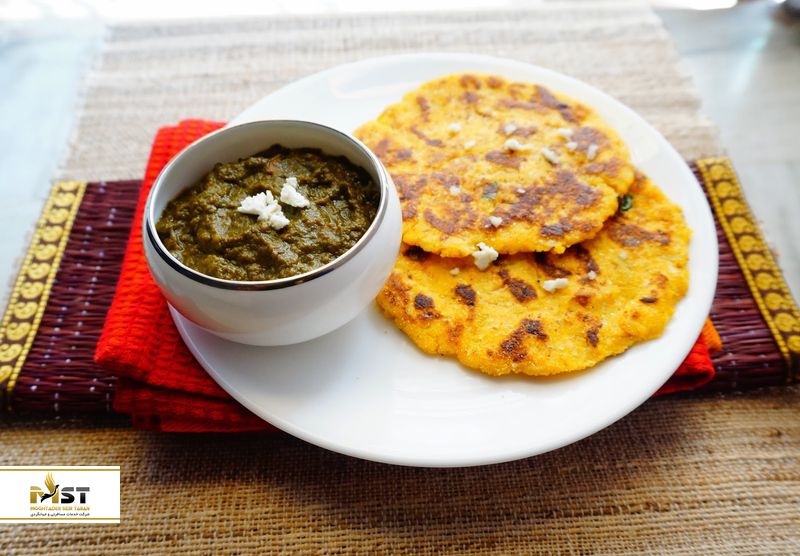 ساراسون کا ساگ و میسی روتی