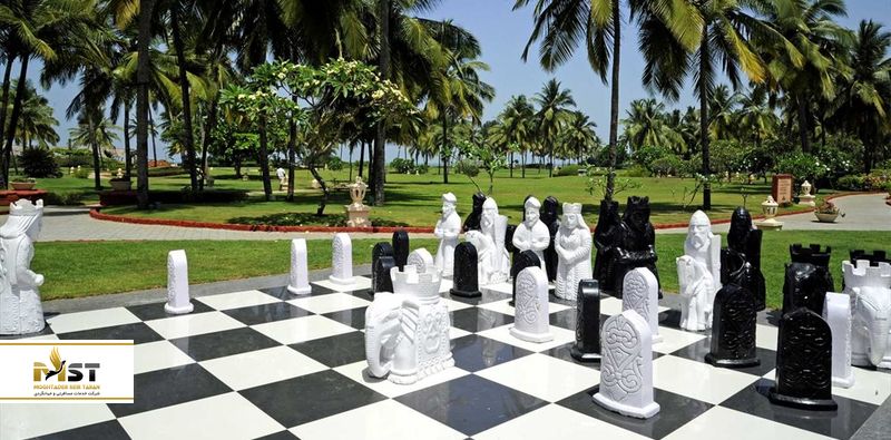 زمین شطرنچ هتل تاج