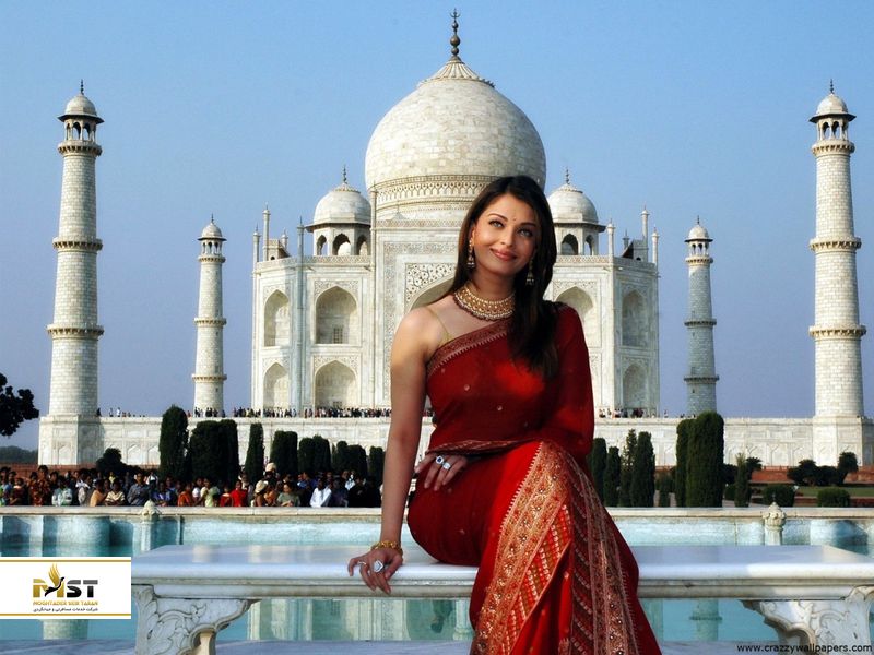 آیشواری در تاج محل