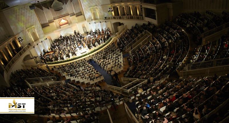 The tchaikivsky concert hall