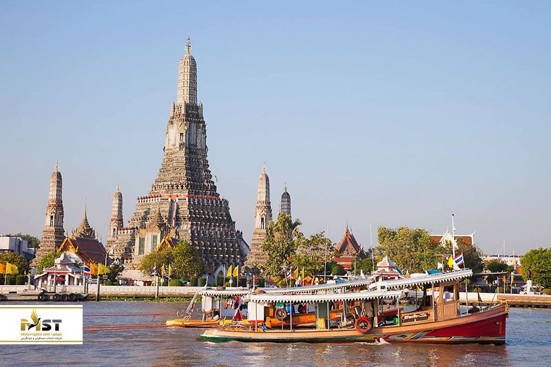 قایق سواری در بانکوک