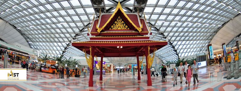فرودگاه Suvarnabhumi در بانکوک
