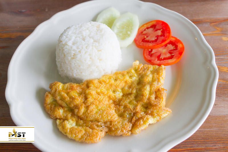  غذای تایلندی Kai Jiow