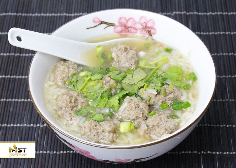  غذای تایلندی Khao Tom