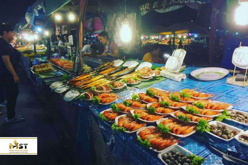 بازار شبانه Jomtien