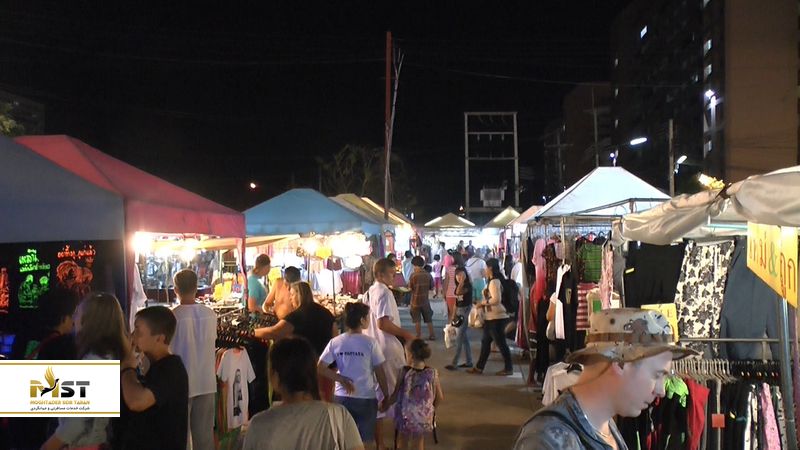 بازار شبانه Thepprasit Road