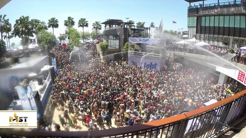 فستیوال آب در تایلند