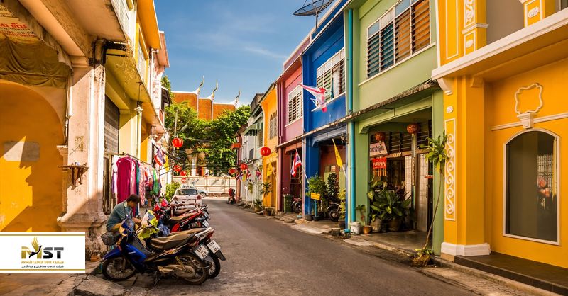 زیباییهای محله قدیمی پوکت