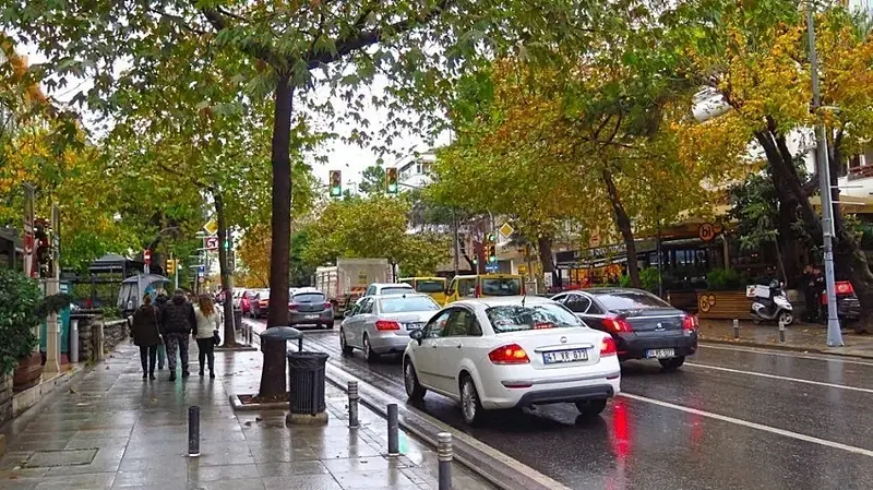 خیابان لوکس سوم و رستورانهای باهچه شهیر