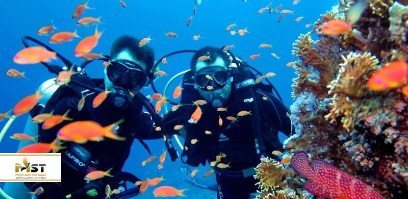 غواصی در سواحل آنتالیا