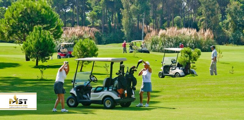 گلف بازی در آنتالیا