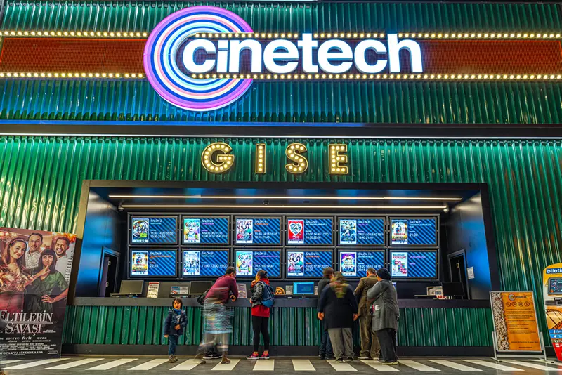  باج بلیط مجموعه سینمایی سینه&zwnj;تِک مرکز خرید مال آو آنتالیا