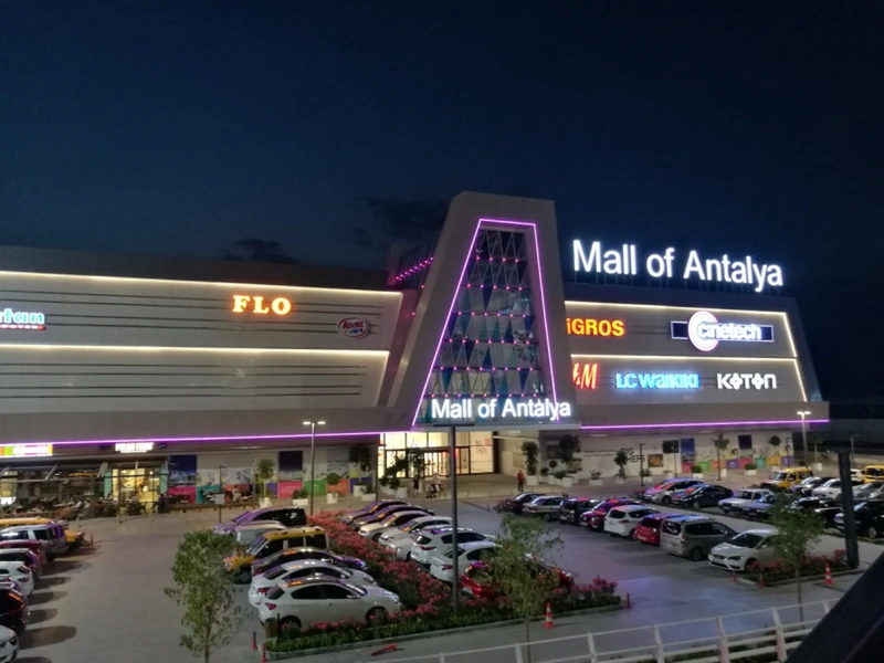 مال آف آنتالیا یکی از مهمترین بخشهای متصل به مرکز خرید اوتلت دیپو