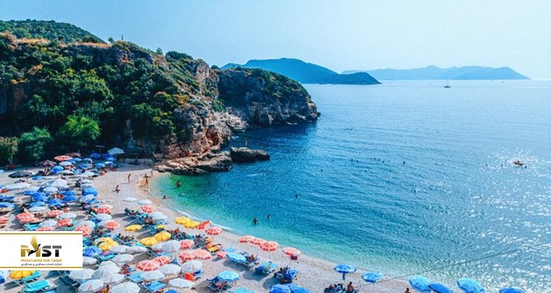 ساحل مرمرلی در آنتالیا