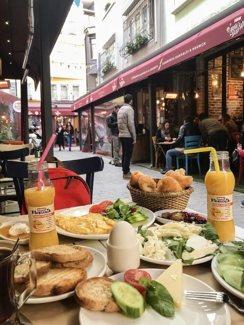 کوچه صبحانه بشیکتاش