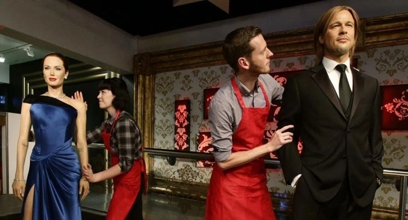 تندیس بازیگران هلیوودی در موزه مادام توسو