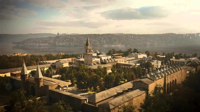 کاخ توپکاپی، مرکز ۴۰۰ ساله عثمانی