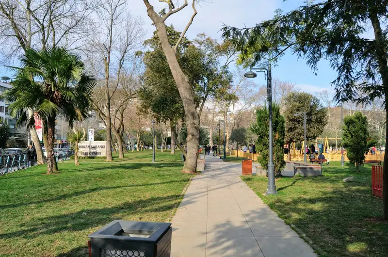 مسیر پیاده روی پارک ببک استانبول