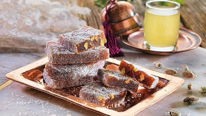 شیرینی جزریه؛ رنگ و طعم در یک لقمه استانبولی