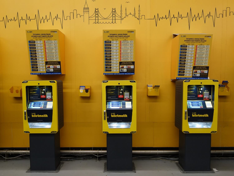 دستگاه&zwnj;های بیلتماتیک (Biletmatik)