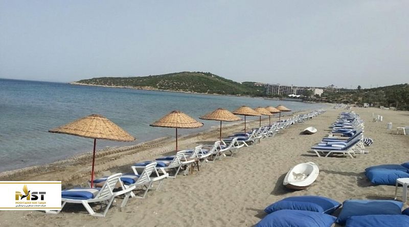 شنا کردن در ساحل