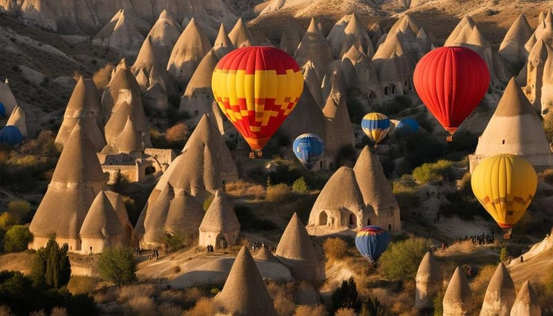 جاهای دیدنی کاپادوکیا؛ از غارهای صخره&zwnj;ای تا تاکستان&zwnj;های سرسبز
