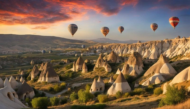 تور کاپادوکیا نوروز ۱۴۰۴؛ بالن&zwnj;سواری و ماجراجویی در هوای معتدل بهاری