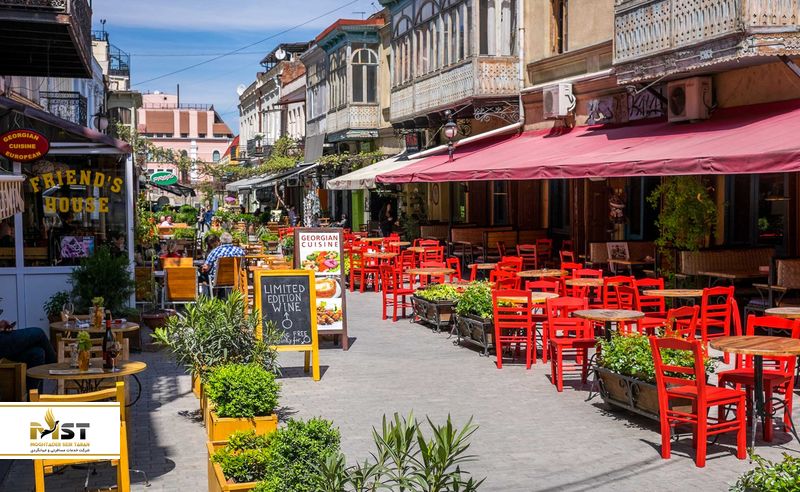 کافه&zwnj;های خیابانی در تفلیس