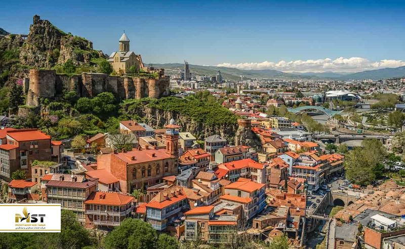 نمایی از شهر تفلیس