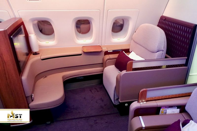 فرست کلاس در هواپیمایی قطر