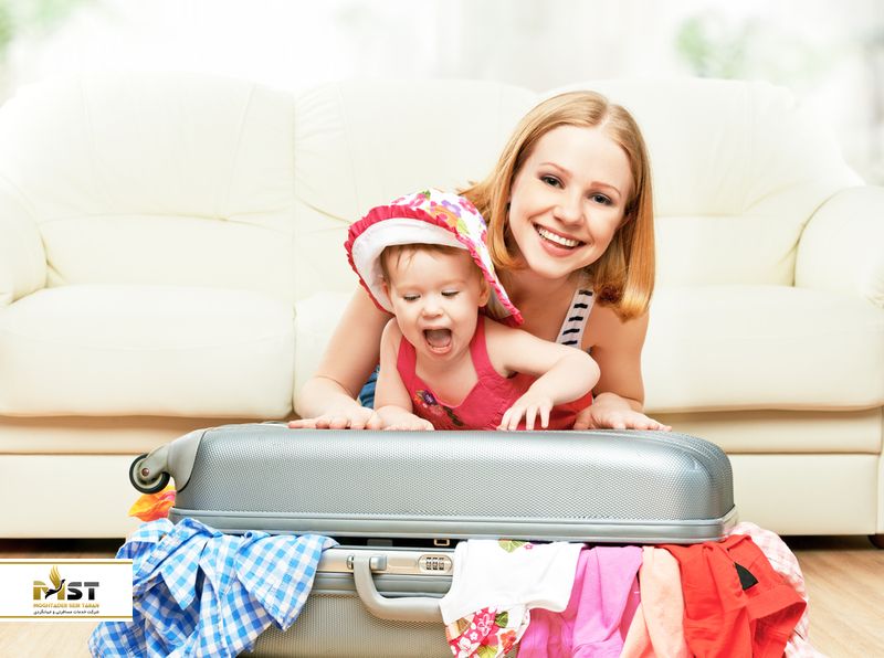ساک کودک در سفر