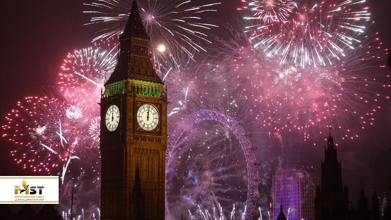 سال نو در لندن