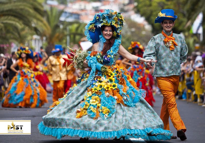 فستیوال گل مدیرا پرتغال