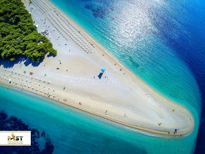 ساحل پراچ در کرواسی